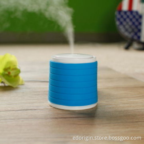 Ultrasonic Air Diffuser with USB Port, Built-in LED Light, Eco-friendly Material